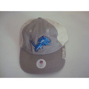 DETROIT‎ LIONS STRAPBACK 00S Y2K  NEW HAT CAP DEADSTOCK  VINTAGE T7